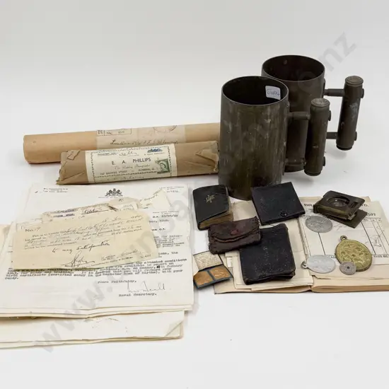 Collection WWII Documents and Paraphernalia