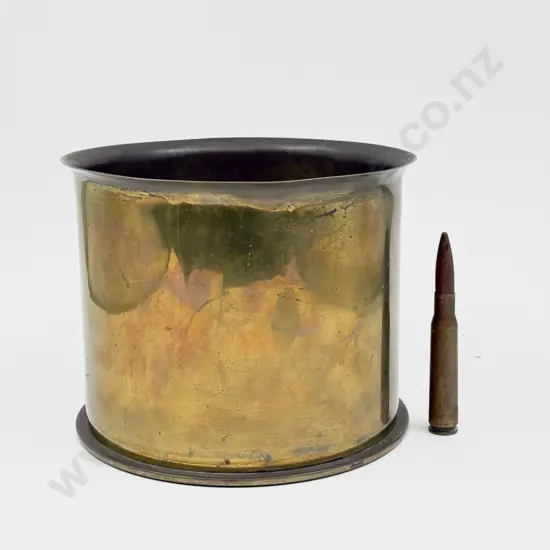 German WWI 23cm Heavy Artillery Mauser Cannon Brass Shell Case