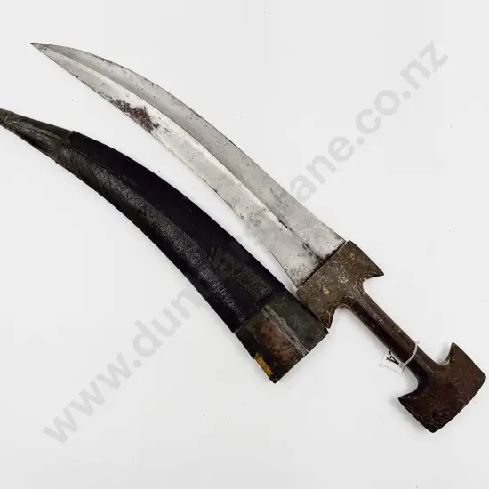 Antique Indo-Persian (khan-jar) All Steel Dagger