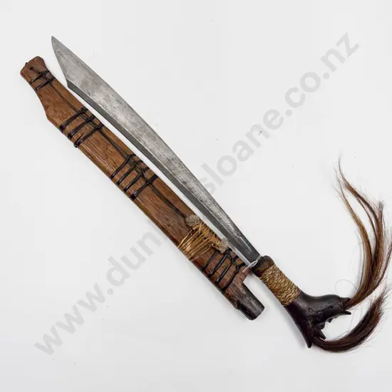Antique Indonesian Dayak Headhunters Sword