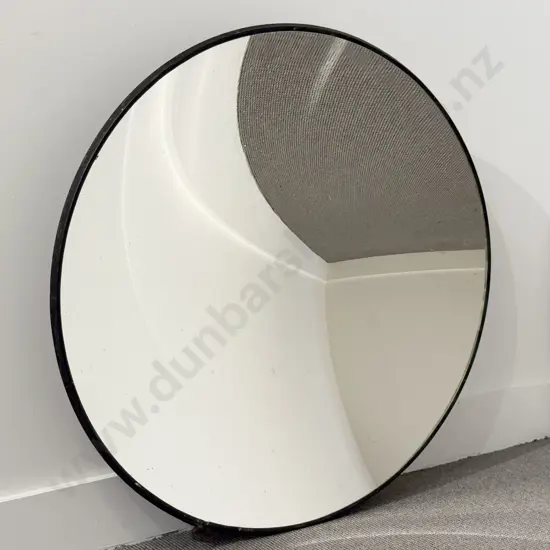 Rare Large WWII Parabolic Reflecting Mirror Circa 1940-45