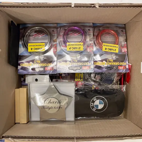 Box Qty of Assorted As New Items