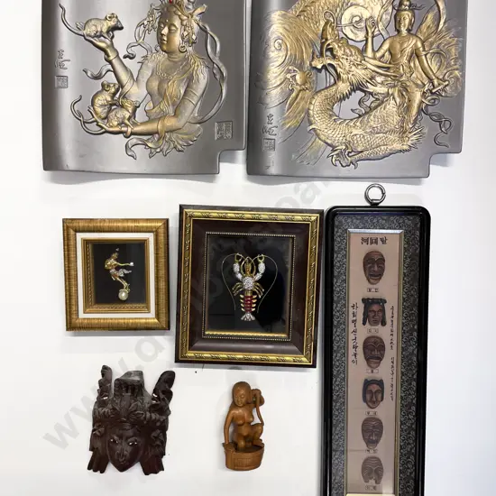 Box Qty of Assorted Framed and Other Works