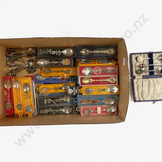 Qty of Assorted Souvenir Spoons