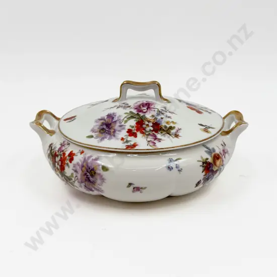 Limoges Fancy China Lidded Tureen