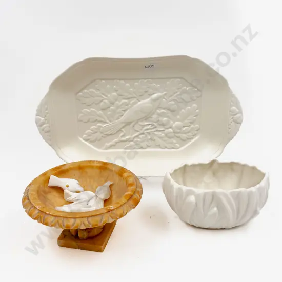 Sylvac Vase together with Spode Tray etc
