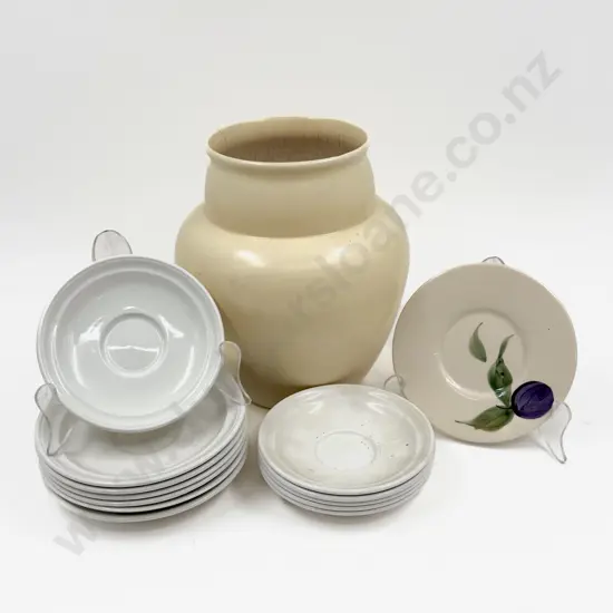Royal Winton Vase and Assorted Saucers