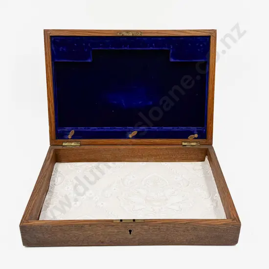 Oak Cutlery Box