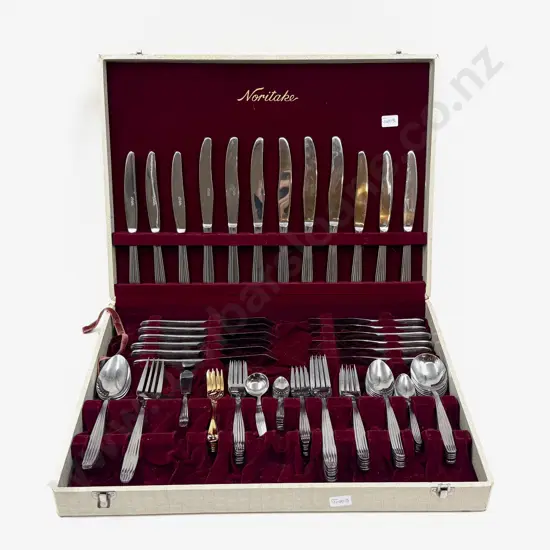 Canteen of Noritake S/P Six Place Cutlery Set