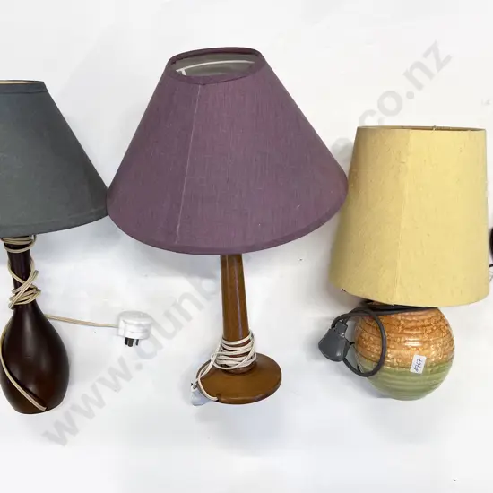 Box of Assorted Table Lamps etc