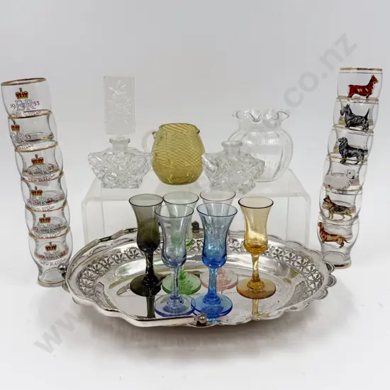 Qty of Assorted Glassware