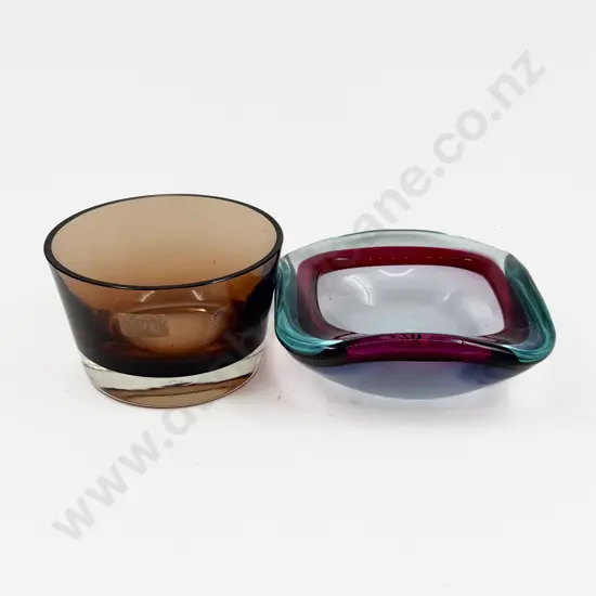 Murano Art Glass Dish and Other
