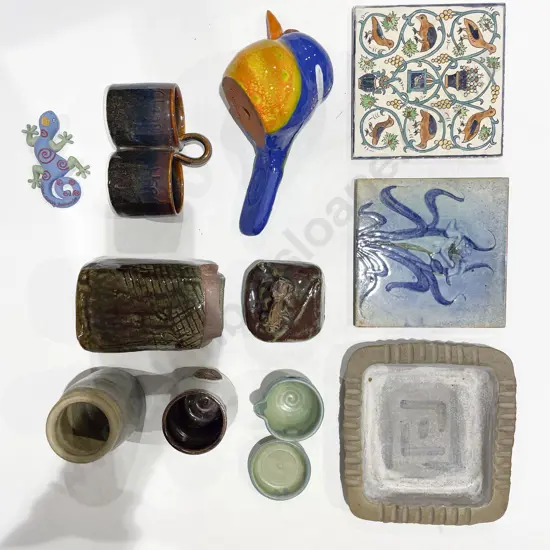 Two Boxes of Assorted Pottery and Glass Ware