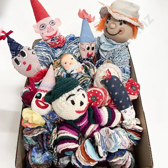 Hand Crafted Patchwork Novelty Dolls