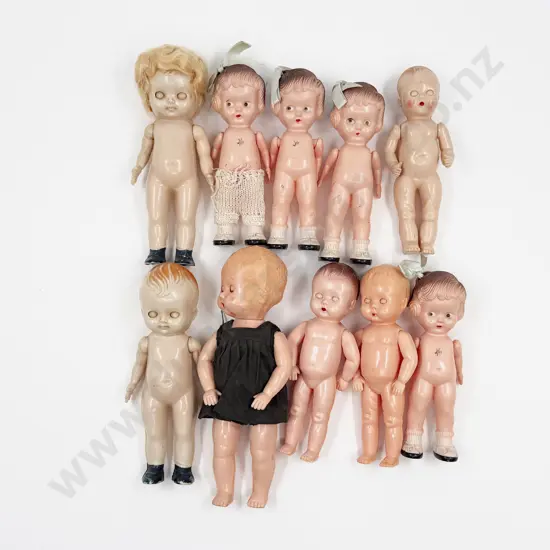 Collection Pedigree and Other Hard Plastic Character Dolls (9)