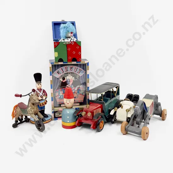 Collection Various Wooden Toys