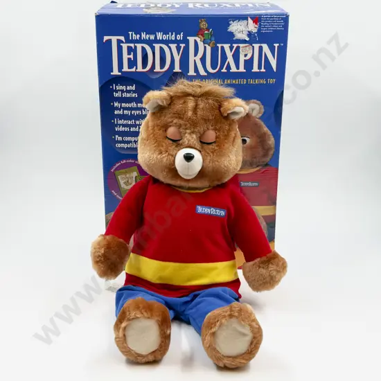 Boxed Teddy Ruxpin
