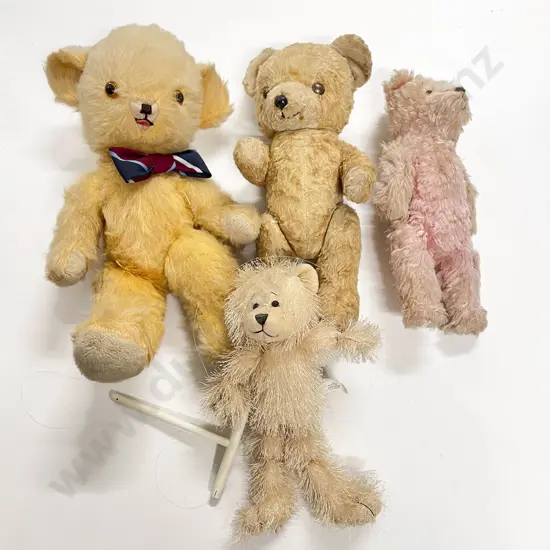 Collection Four Teddy Bears