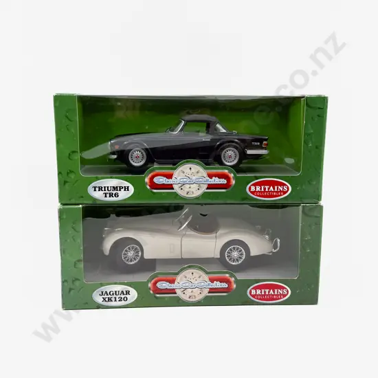 Boxed Two Britains British Motor Heritage Models