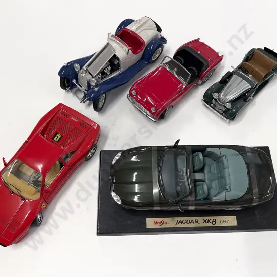 Unboxed Five 1/18 Scale Vintage Vehicle Models