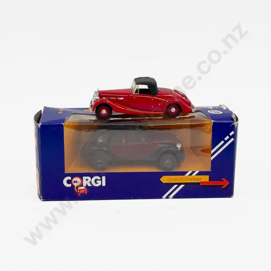 Boxed Matchbox Dinky 1939 Triumph and Corgi Citroen