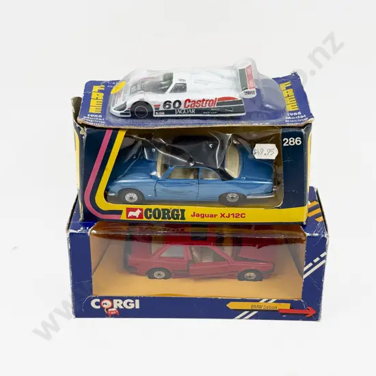 Boxed Two Corgi Diecast Models and 1988 Jaguar