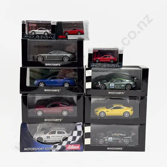 Boxed Minichamps and Schuco Models (10)