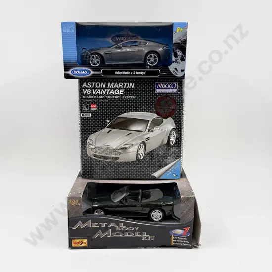 Three Boxed Various Scale Models