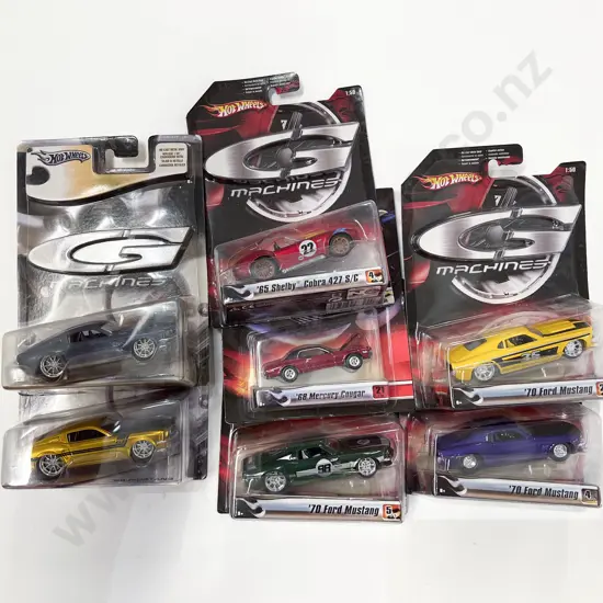 Boxed Hotwheels G Machine Models (7)