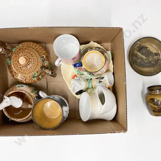 Box of Assorted China