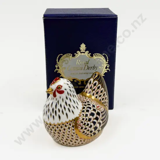 RCD Paperweight "Hen" in Original Box