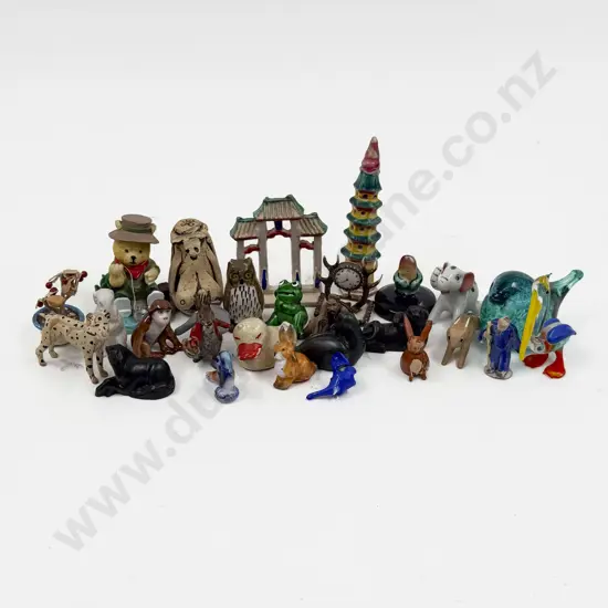 Quantity of Assorted Animal Ornament Miniatures etc