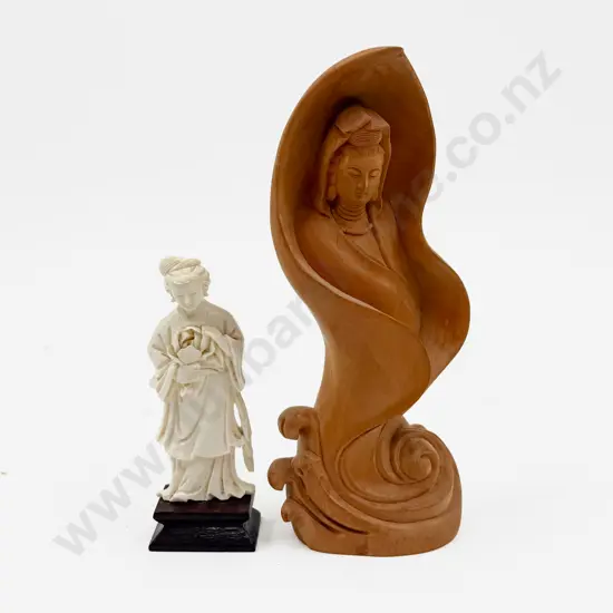 Small Ivory Figure and Other