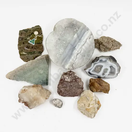 Box of Assorted Geological Minerals