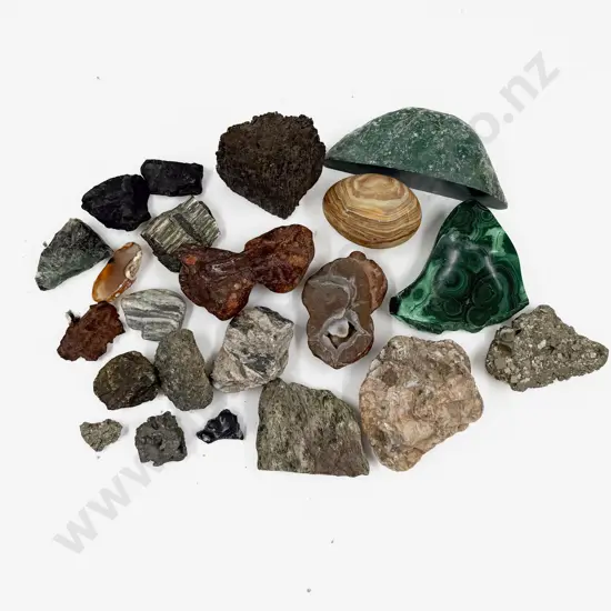 Qty of Assorted Greenstone and Other Mineral Samples