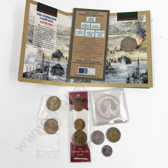 Kings and Queens of England William The Conqueror 1066-1087 Silver Medallion and other coinage