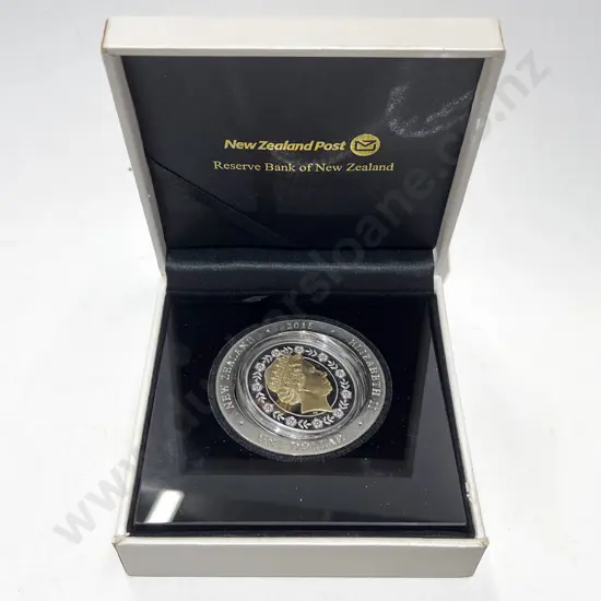 NZ 2015 Longest Reigning Monarch QEII Silver $1 Proof Coin