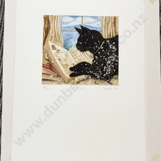 Gary Tricker - Cat Pity - Limited Edition Print 27/30