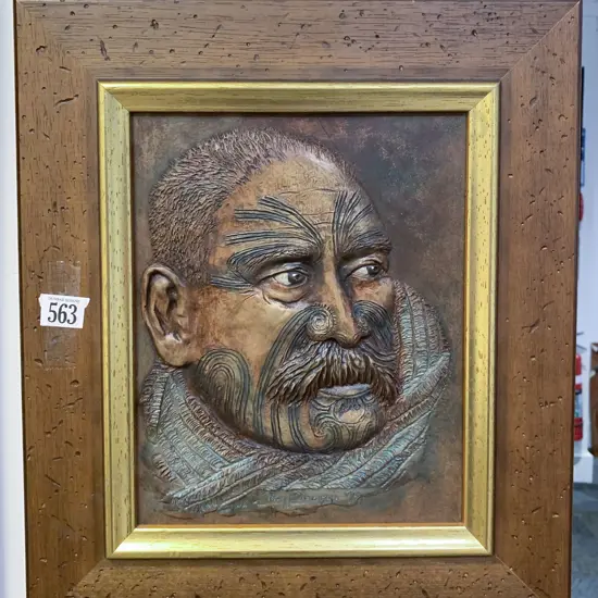 Ray Dawson - Relief Moulded Portrait