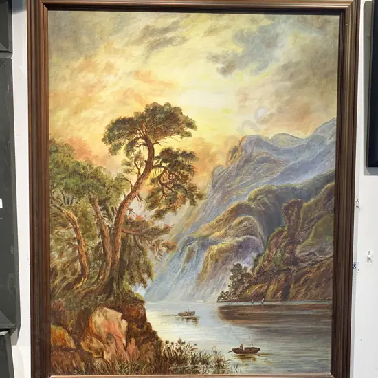 Unsigned Riverside Oil Work