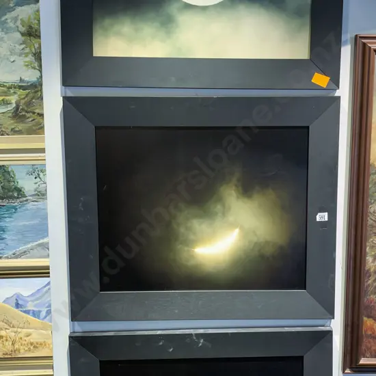 Three Photographic Works of The Eclipse