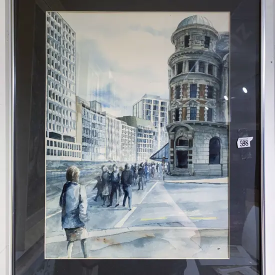 Philip Markham - Wellington Street Scene - W/C