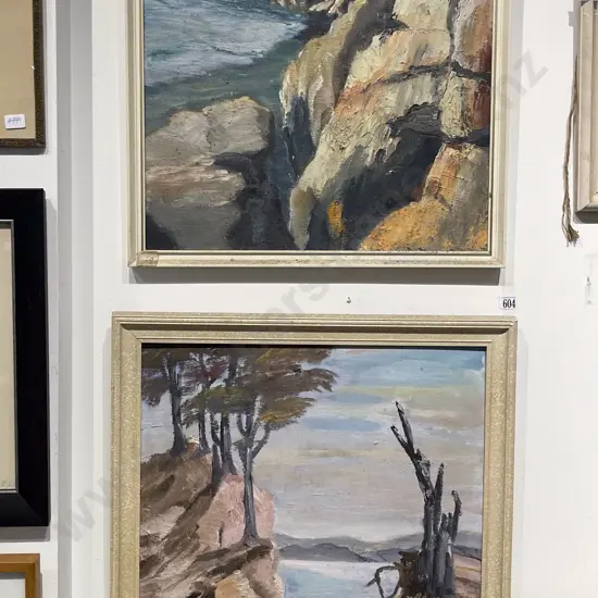 Two Molly O'Toole Oil Landscapes