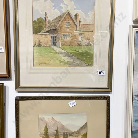 Two William Rush (1872-1965) Watercolour Landscapes