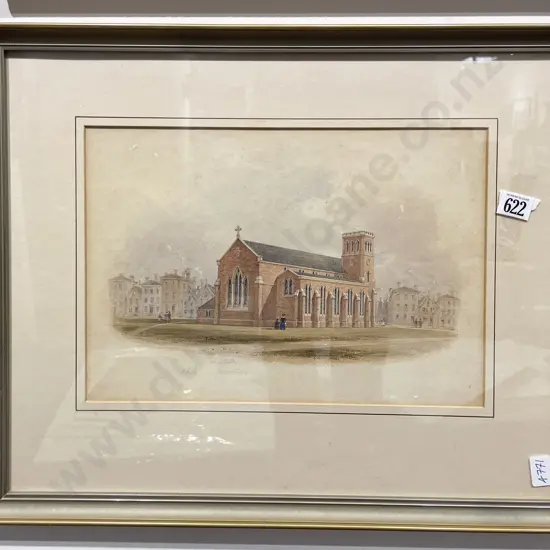 Unknown Artist - Old Bury Church - W/C