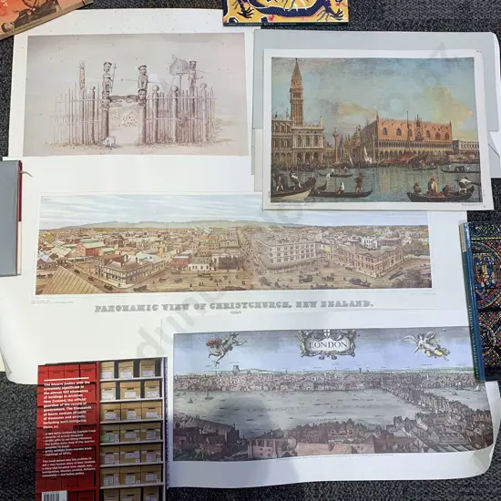 Qty of Assorted Loose Historical Prints