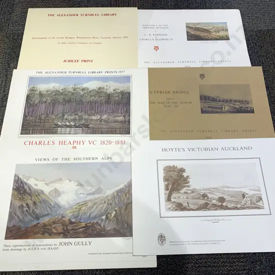Qty of Assorted Turnbull Library Prints