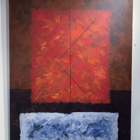 Vera Jamieson - Burn Off - Oil on Canvas