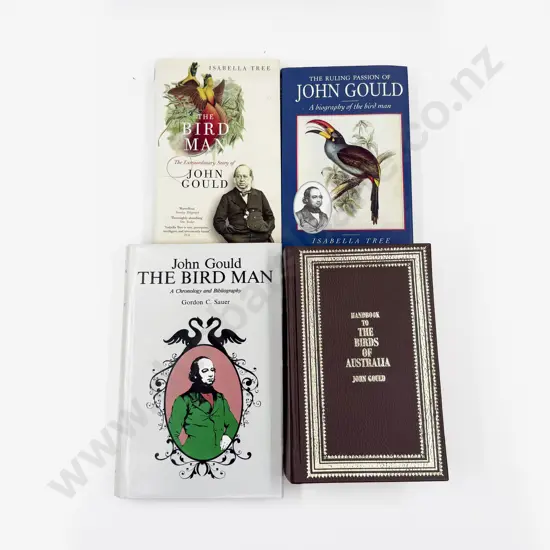 Four John Gould Reference Volumes