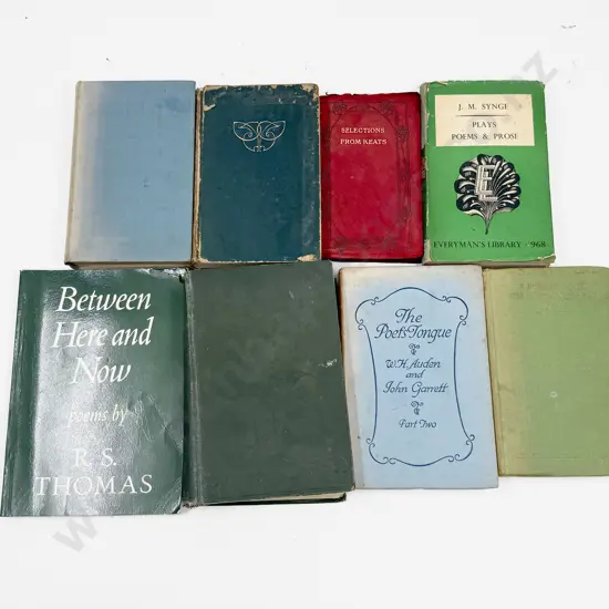 Small Qty of Assorted Vintage Poetry Reference